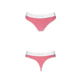 Спортивні трусики-стрінги Passion PS007 Panties pink L - мініатюра 2