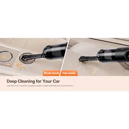 Автомобільний пилосос Baseus AP01 Handy Vacuum Cleaner (5000pa) Black (C30450100111-00) - мініатюра 14