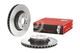 Диск тормозной вентилируемый Tesla Model S, Model X 12-25г Brembo ( 09.N265.21 ) - миниатюра 2