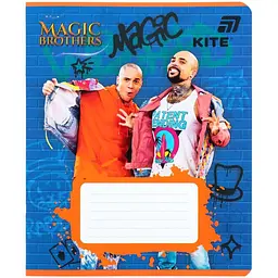 Набір зошитів Kite Magic Brothers 12 аркушів у лінію 25 шт. (MB26-234) - мініатюра 6