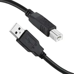 Кабель для принтера USB 2.0 AM/BM 2.0m black ColorWay (CW-CBUB072-BK) - мініатюра 2