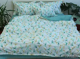 Комплект постільної білизни з компаньйоном (R-T9262) Євро TAG tekstil pbe0036946 - мініатюра 1