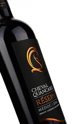 Вино Cheval Quancard Reserve Medoc AOC, червоне, сухе, 11-14,5%, 0,75 л (814479) - мініатюра 3