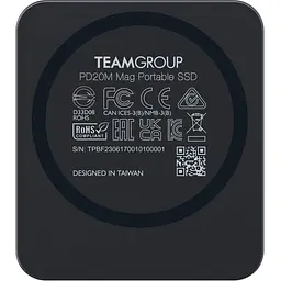 Зовнішній SSD накопичувач Team PD20M Mag 1TB Titanium Gray [TPSEG2001T0C108] [128383] - мініатюра 4