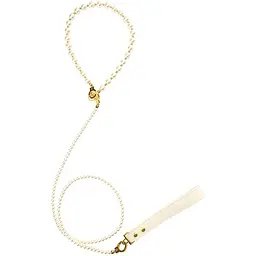Перлинний нашийник з повідцем Lockink Pearl Collar & Leash Set - мініатюра 2
