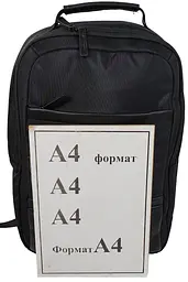 Рюкзак діловий Live in style 15 л, чорний, для ноутбука 15, з кріпленням на валізу - мініатюра 10
