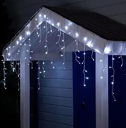 Гірлянда Chomik Бахрома 300 LED холодний білий 12 м (LED9850) - мініатюра 2