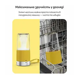 Блендер портативний Tefal Lightmix для смузі жовтий (BL1C0230) - мініатюра 11