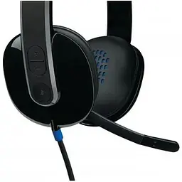 Навушники Logitech H540 USB чорні (981-000480) - мініатюра 4