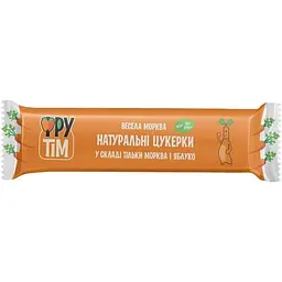 Натуральні цукерки Фрутім, яблучно-морквяні, 50 г