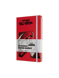 Записник Moleskine Go Nagai Super Robot середній, Нелінований Червоний (LEGNQP062D)
