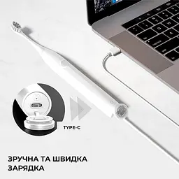 Електрична зубна щітка Oclean Endurance Electric Toothbrush White - мініатюра 6