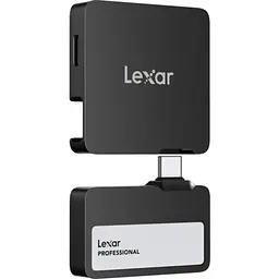 Зовнішній SSD накопичувач Lexar SL400 with Hub 1TB Black [LSL400S001T-RNBNG] [141120] - мініатюра 4