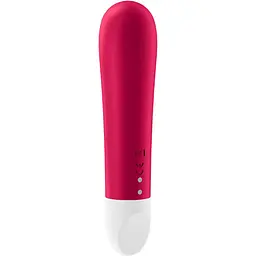 Віброкуля на акумуляторі Satisfyer Ultra Power Bullet 1 Red - мініатюра 4