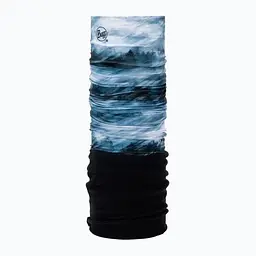 Шарф-труба Buff Polar, Solina Blue Чорний-Блакитний