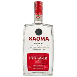 Горілка Xaoma Оригінальна, на мінеральній воді регіону Борове, 40%, 0,7 л - мініатюра 2