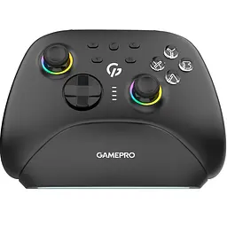 Геймпад GamePro із зарядною станцією GPX13BDOC Black