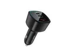 Автомобільний зарядний пристрій Acefast B18 200 W Black (6974316285953) - мініатюра 3