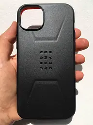Оригінальний протиударний чохол для Iphone 14 Plus/15 Plus UAG Civilian Magsafe Black 114037114040 - мініатюра 7