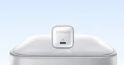 Сетевое зарядне пристрій Anker Nano Charger - 45W USB-C білий (7181287) - мініатюра 3