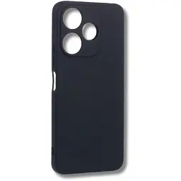 Чохол до мобільного телефона BeCover Silicone Xiaomi Redmi 13x Black (714685) - мініатюра 1