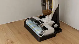 Karcher Пилосос безпровідний FCV 4 Dry Extra, вологе прибирання, конт пилок -0.45л, вода -0.75л, автон. робота до 45хв, самоочищення, білий - мініатюра 2