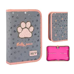 Пенал шкільний Yes одинарний без клапана Cute paws HP-02