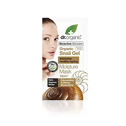 Зволожувальна маска з муцином равлика Dr.Organic 10 мл