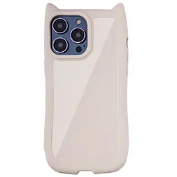 Чохол TPU Cat для Apple iPhone 13 Pro (6.1) Antique White