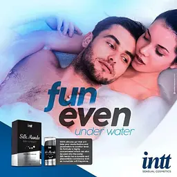 Лубрикант для мастурбації на силіконовій основі Intt Silk Hands, 15 мл - мініатюра 8