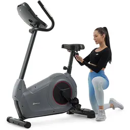 Велотренажер Hop-Sport HS-100H Solid з матом сірий - мініатюра 16
