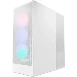 Корпус для ПК NZXT H7 Flow RGB All White (CM-H72FW-R1) - мініатюра 2