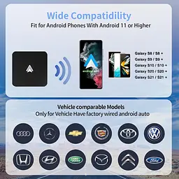Бездротовий адаптер BEAPHIE 2 в 1 CarPlay та автоматичний бездротовий адаптер Android, бездротовий адаптер CarPlay 2024 - мініатюра 6