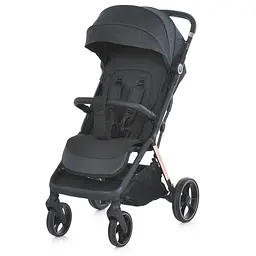 Прогулянкова коляска до 22 кг PU колеса чохол чорний лео (ME 1127-G Black Leo)