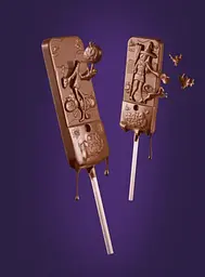 Шоколадні цукерки на паличці​​​​​​​ Halloween Wednesday Choco Lolly 10шт х 15г - мініатюра 2