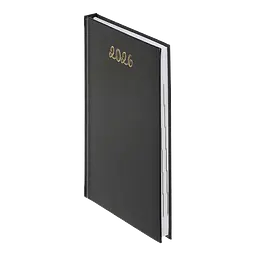 Щоденник датований Buromax Optimal 2026 A5 бумвініл чорний (BM.2121-01) - мініатюра 2