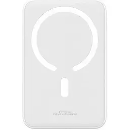 Портативна батарея Baseus Magnetic Mini Wireless Fast Charge 20000 mAh 20W PPCX150002 White - мініатюра 2