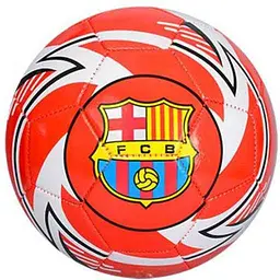 М'яч футбольний METR розмір 5 ПВХ вага 320г червоно-білий EV 3289 FCBARCELONA