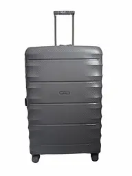 Валіза дорожня Гігант (XL) Поліпропілен Airtex 242 115л 76,5x52,5x33см Сірий (Grey)