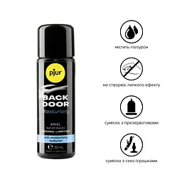 Анальна змазка на водній основі Pjur backdoor Comfort water glide, 30 мл Pjur PJ11760 89339 - мініатюра 2