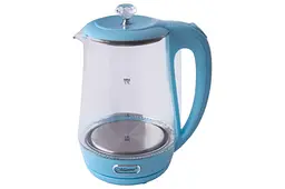 Електрочайник скляний Maestro MR-052-Blue 1.7 л 2200 Вт синій