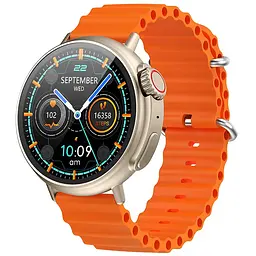 Смарт-годинник Hoco Y18 Smart sports watch (call version) Gold - мініатюра 2