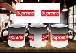 Чашка "Supreme" 330 мл Хамелеон матовий рожева всередині