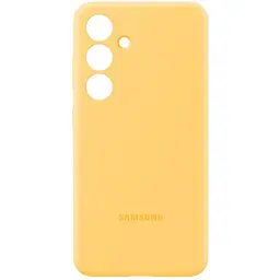 Оригінальний силіконовий чохол Samsung Silicone Case для Samsung Galaxy S24 Plus (S926) Yellow EF-PS926TYEGWW - мініатюра 2