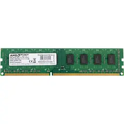 Модуль пам'яті AMD Radeon DDR3 4GB 1600MHz (R534G1601U1S-UGO)