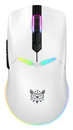 Комп'ютерна мишка Onikuma для ПК та ноутбука CW-98 12000 DPI Bluetooth 2.4GHz RGB підсвітка Білий - мініатюра 2