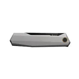 Ніж складаний туристичний Ruike P166-AК, (9.2 см) 14C28N/Aluminum сірий - мініатюра 2