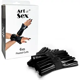 Плісовані манжети на руки Art of Sex - Eva - мініатюра 4