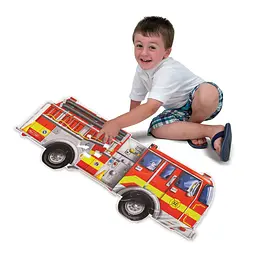 Мега-пазл Melissa&Doug Велика пожежна машина, 24 елементи (MD10436) - мініатюра 3