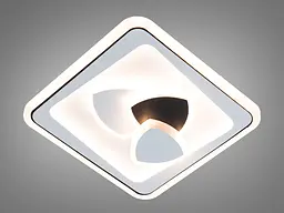 Світильник стельовий LED Diasha 12068 42W, 2310 лм, квадратний 20 см, акрил, мінімалістичний стиль - мініатюра 3